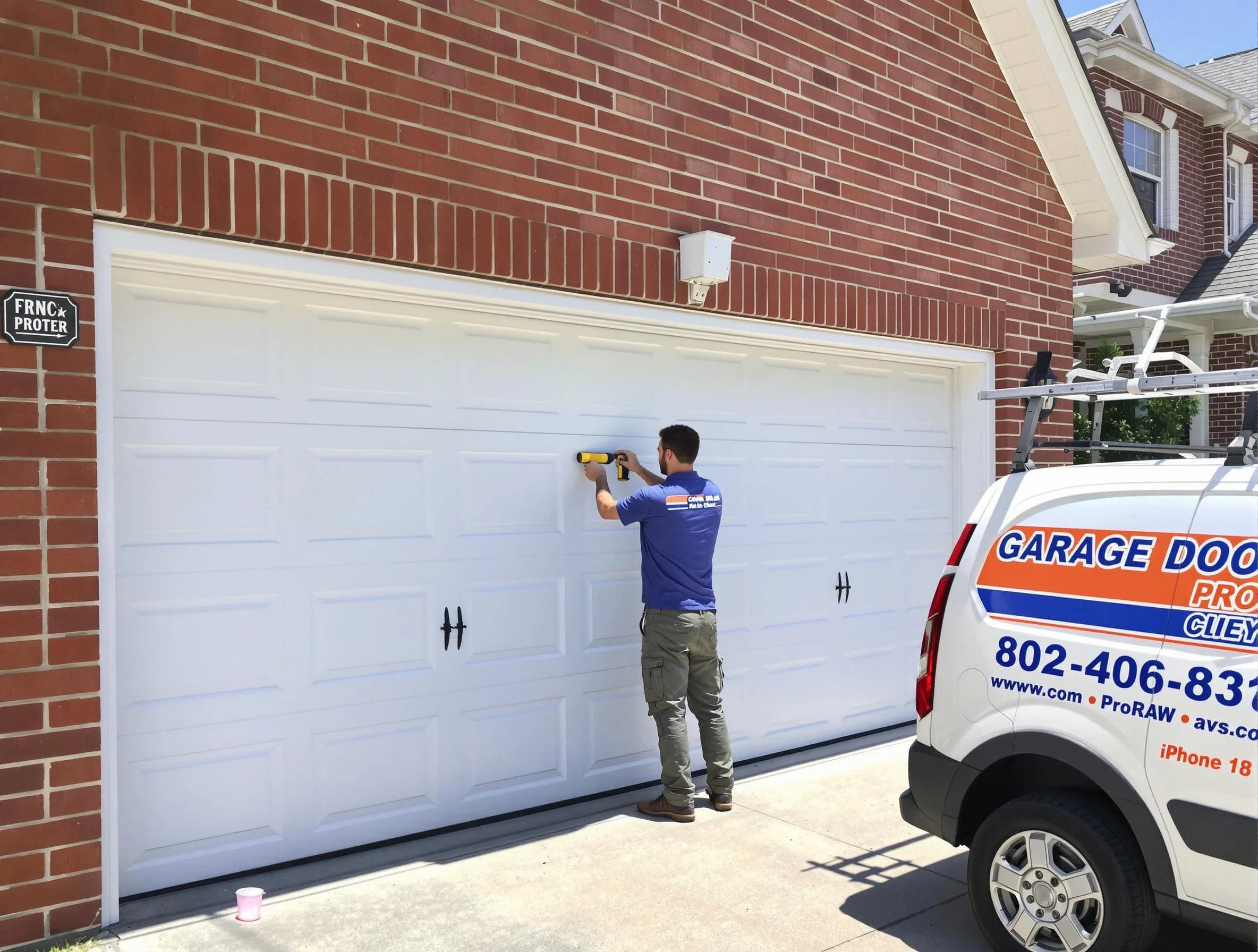 Local garage door repair service by Springville Garage Door Repair in Springville