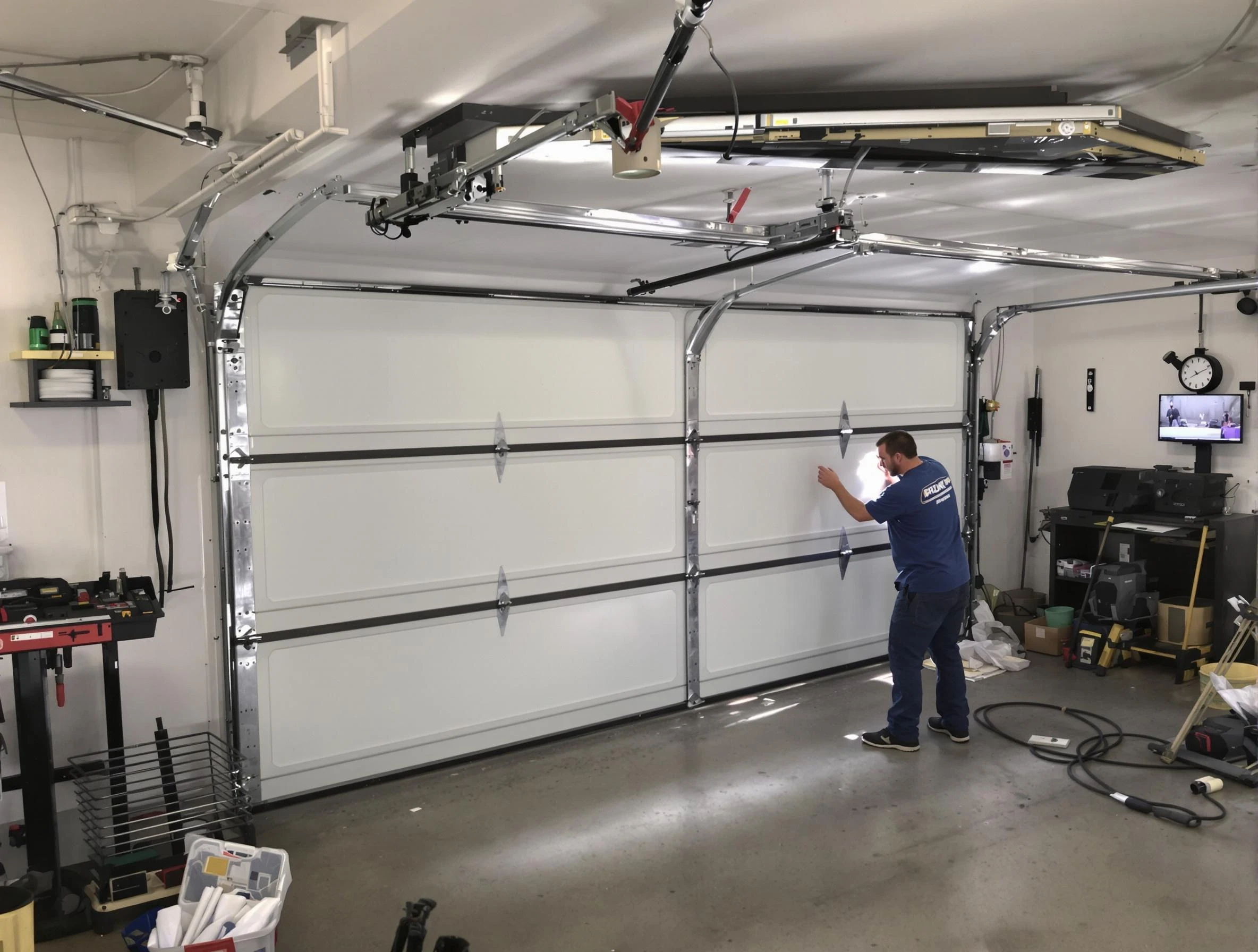 Professional garage door repair service by Springville Garage Door Repair in Springville
