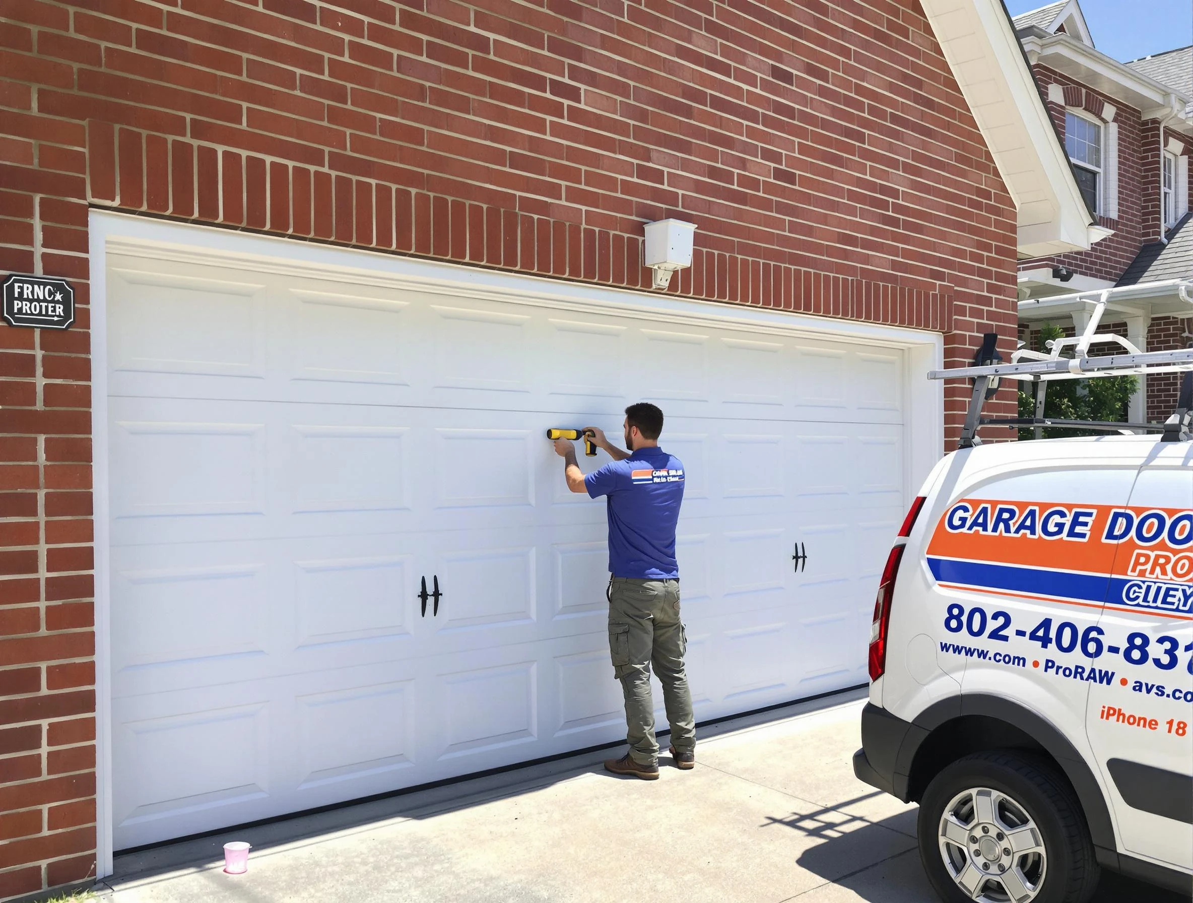 Local garage door repair service by Springville Garage Door Repair in Springville